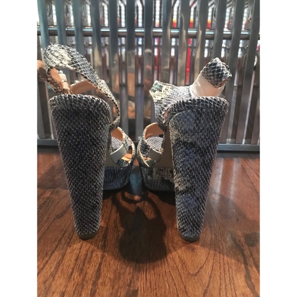 Python print platform heel blue/green/gray/Black - Picture 8 of 8